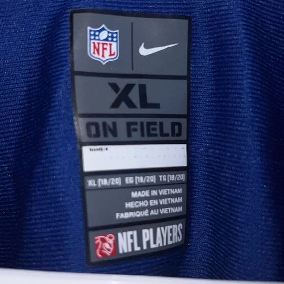 New York Giants Beckham jr NFL jersey size XL - Picture 5 of 9